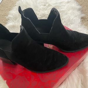 Carlos Santana black booties